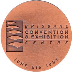 Medal - Brisbane Convention & Exhibition Centre Official Opening