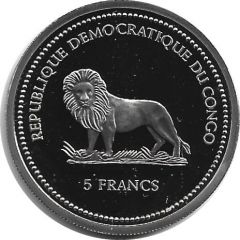5 Francs Chameleon