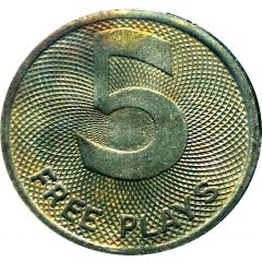 Token - 5 Free Plays