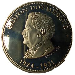 Token - Président de la République Gaston Doumergue