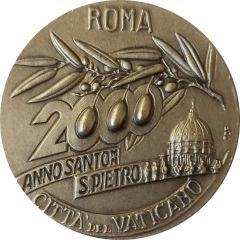 Medal - John Paul II Holy Year 2000