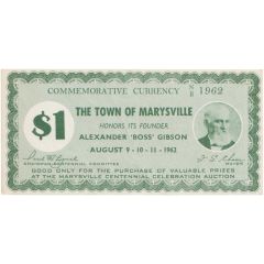 1 Dollar - Marysville Centennial New Brunswick