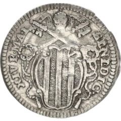 1 Grosso - Benedict XIV St. Peter - facing left