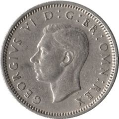 6 Pence - George VI 3rd coinage