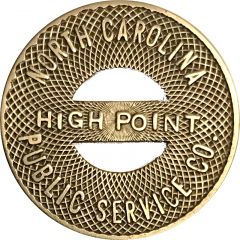 1 Fare - North Carolina Public Service Co. High Point, North Carolina