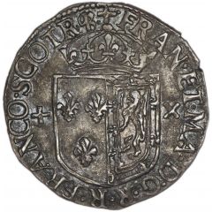 1/2 Testoon - Francis and Mary 2nd Period, Type II