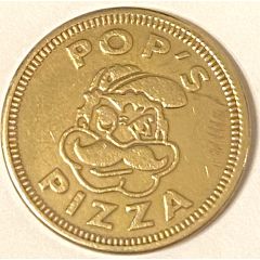 Game Token: Pop's Pizza No cash Value