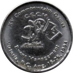 1 Dollar - XV Commonwealth Games Victoria, BC