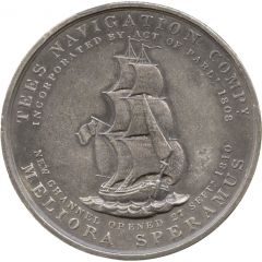 Medal - Opening of the New Channel to Newport