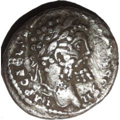 Denarius - Clodius Albinus VICT AVG COS II, Victory