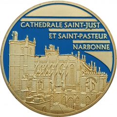 Jeton touristique - Souvenirs et Patrimoine - Narbonne - Cathédrale Saint-Just et Saint-Pasteur