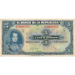 5 Pesos Oro