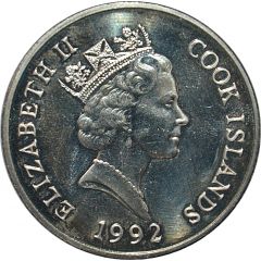 5 Dollars - Elizabeth II Butterfly
