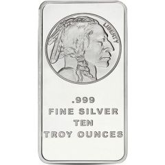 10 Ounces - Silver Towne Buffalo