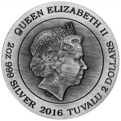 2 Dollars - Elizabeth II Ancient Chinese Mythical Creatures