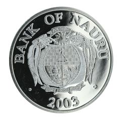 10 Dollars - Elizabeth II 1st Anniversary of the Euro