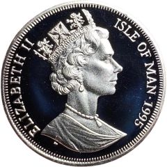 1 Crown - Elizabeth II John Logie Bard - Television, Silver Proof