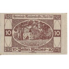 10 Heller Haidershofen