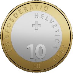 10 Francs Rhone glacier