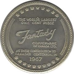 Medallion - Sudbury `Numismatic Park` 1 Cent