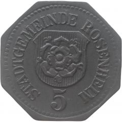 5 Pfennig - Rosenheim