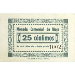 25 Céntimos Rioja