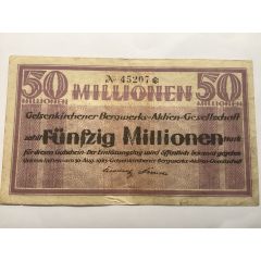 50 000 000 Mark Gelsenkirchener Bergwerks-Aktien-Gesellschaft