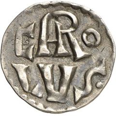 Denier - Charlemagne Limoges mint