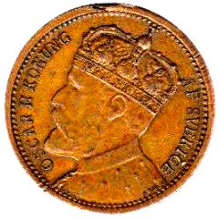 Medal - Oscar II 25 years of regency