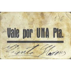1 Peseta Confrides