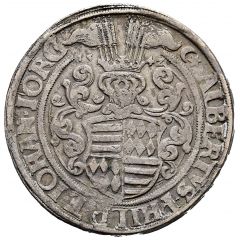 1 Thaler - Albert VII, Philip II and John George I