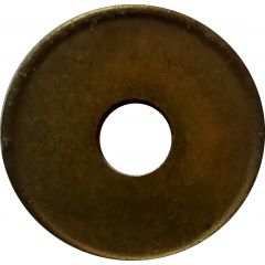 Blank Token With a hole, Brass, 20.7 mm