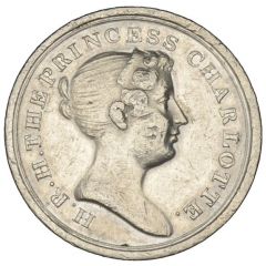 Souvenir - George III Death, white metal