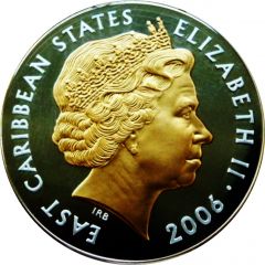 10 Dollars - Elizabeth II Family scene with the Queen
