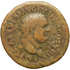 Sestertius - Titus IVD CAP S C, Judaea