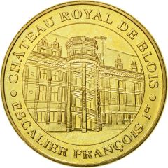 Monnaie de Paris Tourist Token - Château Royal de Blois Escalier Francis I
