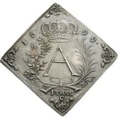 1 Thaler - Frederick August I Klippe, Treaty of Nijmegen