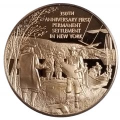 Medal - First Permanent Settlement in New York