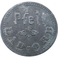 10 Pfennig - Orb Pfeil Bad Orb
