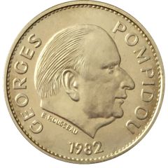 Token - The great destinies of the 20th century Georges Pompidou