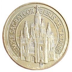 Jeton touristique - Monnaie de Paris - Barcelona - Church of the Sacred Heart of Jesus
