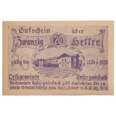20 Heller Untergaisbach