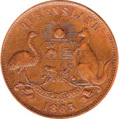 1 Penny - D.T. Mulligan Rockhampton, Queensland