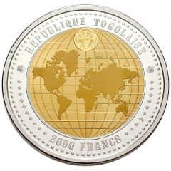 2000 Francs CFA Year of the Monkey