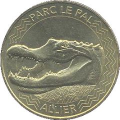 Monnaie de Paris Tourist Token - Allier Parc le Pal - L`alligator