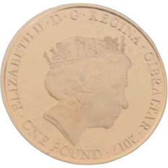 1 Pound - Elizabeth II Royal Engagement