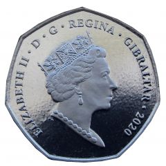 50 Pence - Elizabeth II VE-Day