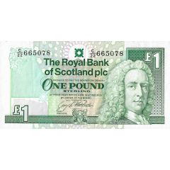 1 Pound Royal Bank of Scotland