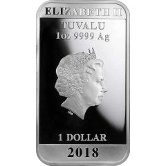 1 Dollar - Elizabeth II Maneki Neko
