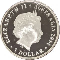 1 Dollar - Elizabeth II 4th Portrait - Stockman